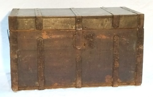 Antico baule vintage primi - antico,