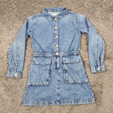 Zara Dress Womens 14 Blue