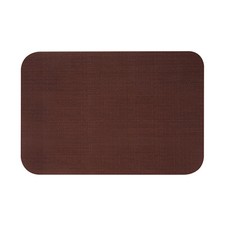 Tovaglietta mattone in plastica 29,5x30 cm rosso