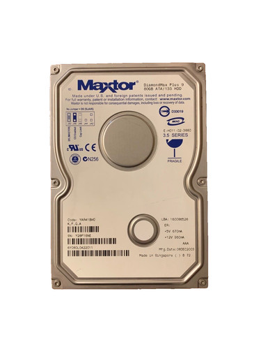 Maxtor diamondmax plus 80gb - maxtor,