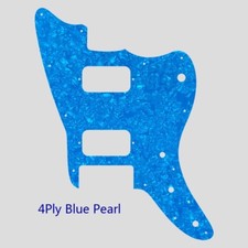 Per Fender Squier Jazzmaster HH Affinity Series Battipenna per Chitarra, Blu Perla