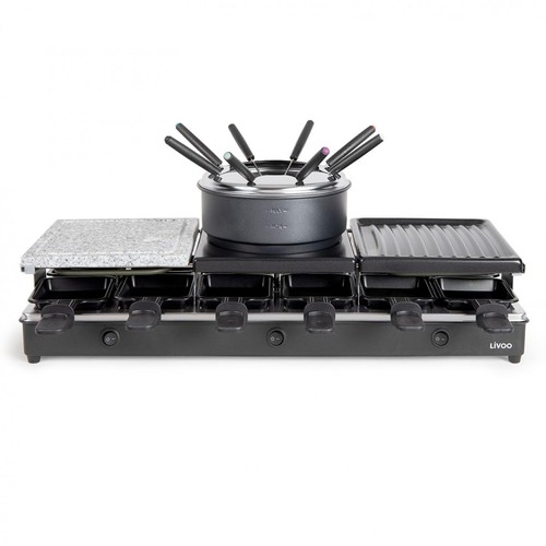 Fonduta raclette con - e, grill