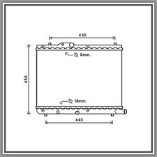 Radiatore Suzuki Swift-(Anno