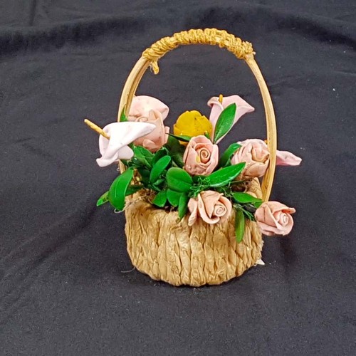 Miniatura cesto fiori