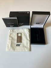 Porta Chiavi Montblanc - Key Ring Carbon Large 7743