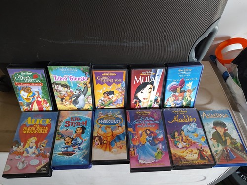 Videocassette classici disney - videocassette,