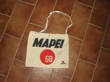Vintage Cycling jersey shirt '90s Mapei GB borsa musette maglia bici ciclismo 