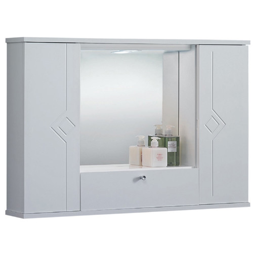 Specchiera bagno contenitore - , a