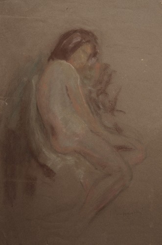 Nudo femminile angioletti - femminile,