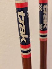 Trak Bastoncini Sci di Fondo 55,1" 140cm Bambu' Cinghie in Pelle