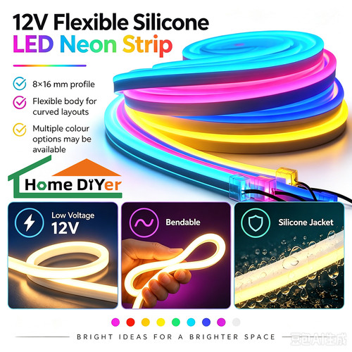 Striscia led neon 12v luci - led,