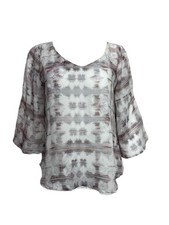 Blusa Casual Grigia ECRU Da