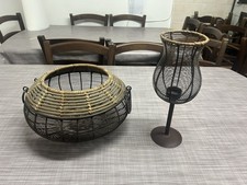 Set portavaso e portacandela