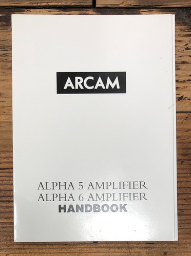 Amplificatore arcam alpha - amplificatore, 5