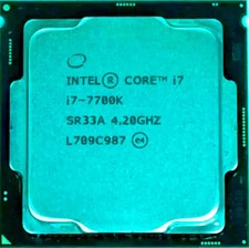 CPU Processore Intel i7-7700 3.60 GHz usato perfettamente funzionante