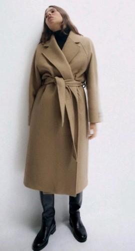 Cappotto lungo donna zara - cappotto,