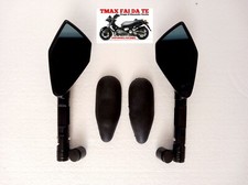 SPECCHI SPECCHIETTI MANUBRIO + TAPPI YAMAHA  TMAX 500 2008 2009 2010 2011