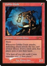 MTG GOBLIN GUIDE FOIL EXC -