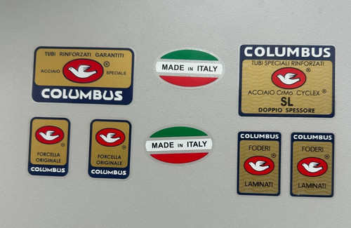 Decalcomanie columbus acciaio - decalcomanie,
