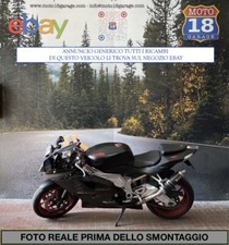 Sono Disponibili Ricambi moto usati scrivi x info Aprilia RSV 1000 R 2004