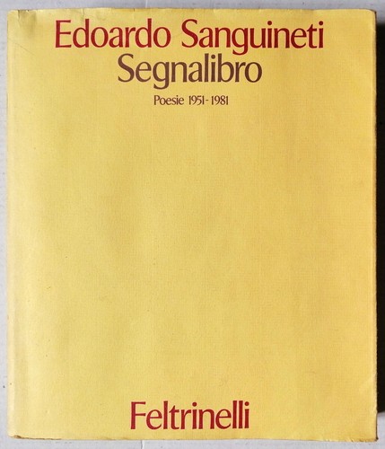 Edoardo sanguineti - sanguineti,