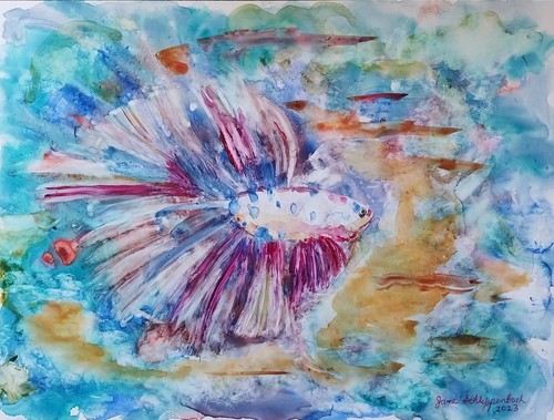 Acquerello originale arte
