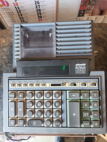 Calcolatrice vintage olivetti - calcolatrice,