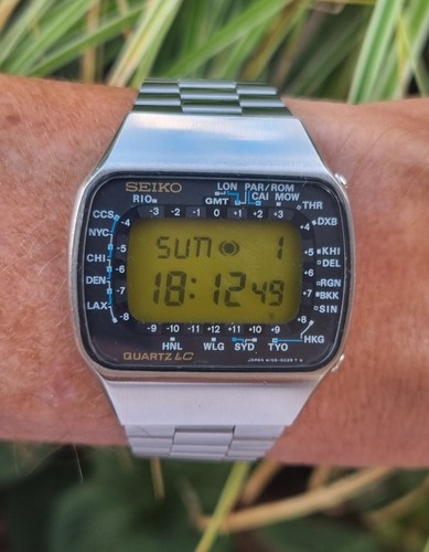 Seiko m158 5009 - pan-am, world
