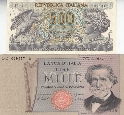 Coppia 000 lire - (8-),