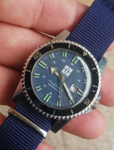 Ancienne montre plongee - ancienne,