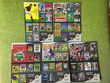 CARTOLINE MAXI CARD SERIE COMPLETA DI 5 PANINI HISTORY 2015/16