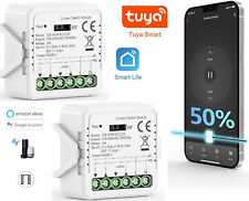 Interruttore Tapparelle Avvolgibili WiFi Modulo per Smart Life o Tuya Tende 2 PZ