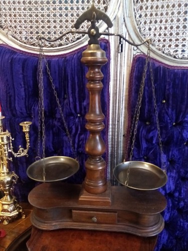 Bilancia legno con - legno,