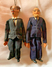 2 1950s HAND MADE/PAINTED