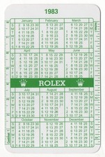 ROLEX  1983 1984 GREEN