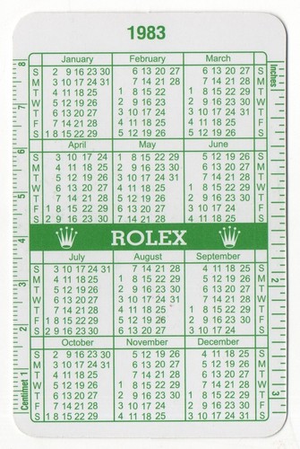 Rolex 1983 1984 - ,