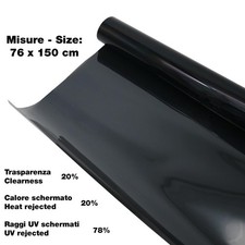 Pellicola oscurante nera vetri