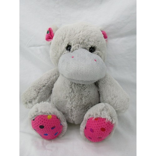 Peluche ippopotamo grigio