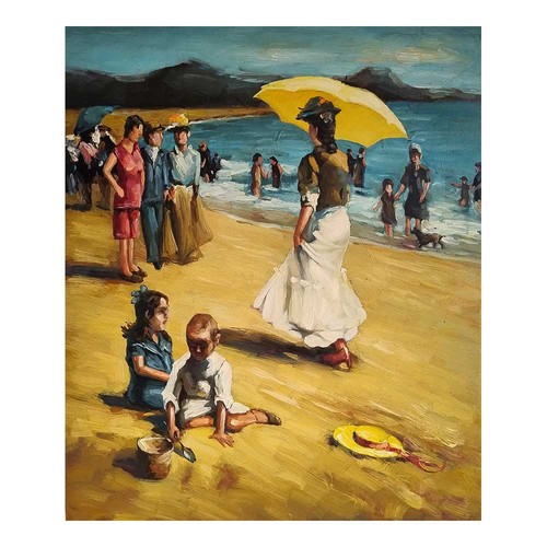 Quadro dipinto mano olio - mano, su
