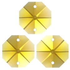 35x Cristallo Ottagono 14mm