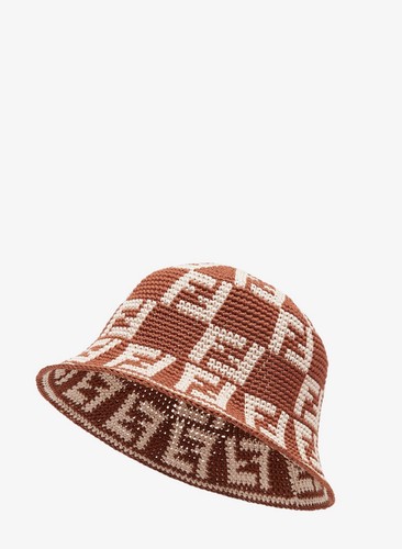970 fendi womens cotton cloche - womens,