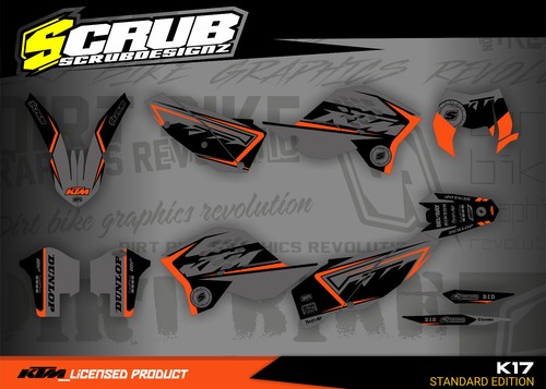 Adesivo ktm decoro - decoro, 125