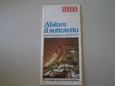 DEPLIANT BROCHURE FINESTRE PER TETTI VELUX - SAN GIOVANNI LUPATOTO - VINTAGE '80