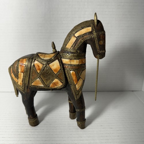 Antico cavallo guerra in - antico,