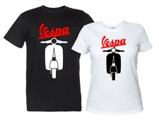Vespa Maglietta Tributo Logo