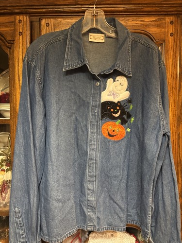 Camicia donna vintage denim