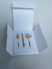 Ferma Capelli Chanel Mademoiselle, Hairpin Set - 3 Gold Coco Camelia, Hair Clips