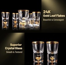 6pcs Crystal Glasses