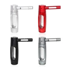 The 'Zero G Duo' By Gravity Glass - Aluminium Pipe / Bubbler / Bong - 7 Colours