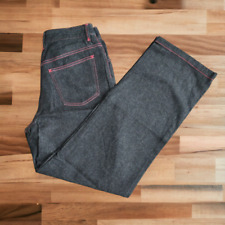 Dolce e Gabbana pantalone donna nero vintage lusso lana viscosa cotone tg. 42